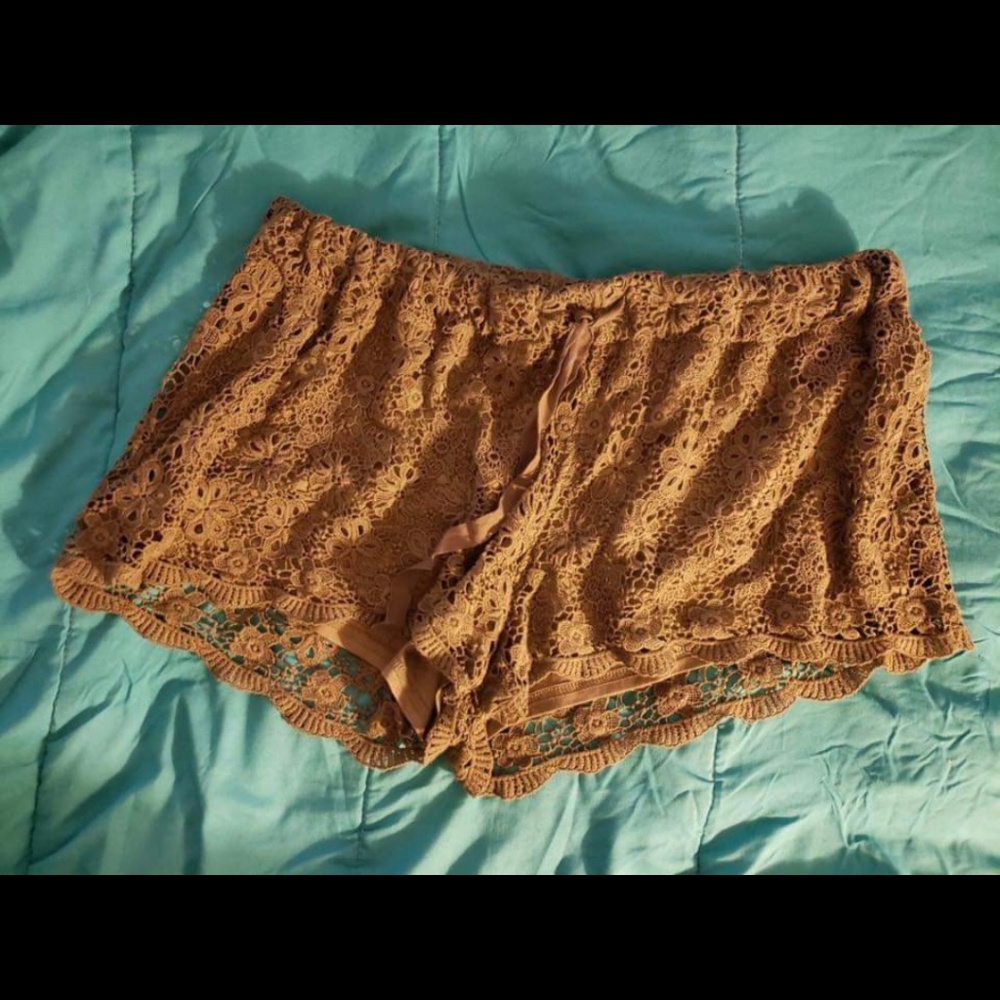 Green shorts